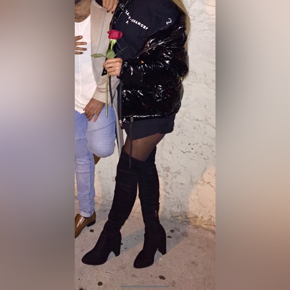 Mark fisher suede over knee boots